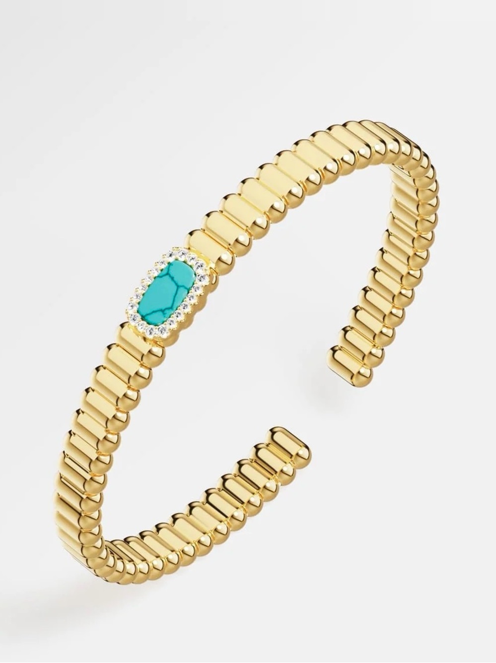 APM Monaco Les Calanques Turquoise Bangle